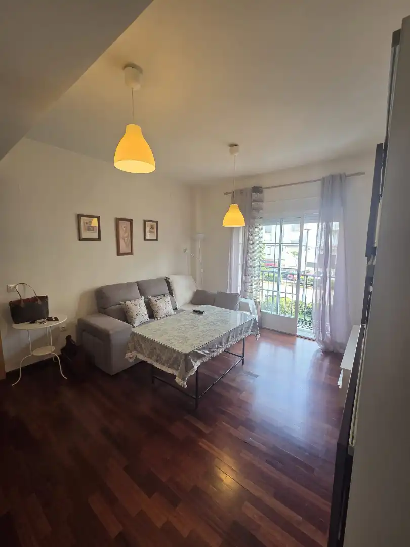 Wohnzimmer von Wohnungen zur Miete in Badajoz mit Klimaanlage, Heizung und Parkett