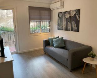 Sala d'estar de Apartament de lloguer en  Palma de Mallorca amb Aire condicionat, Calefacció i Terrassa