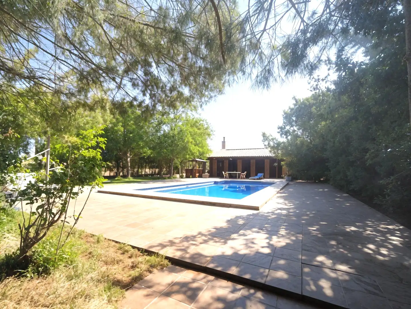 Piscina de Finca rústica en venda en Puebla de Sancho Pérez amb Aire condicionat, Jardí privat i Traster