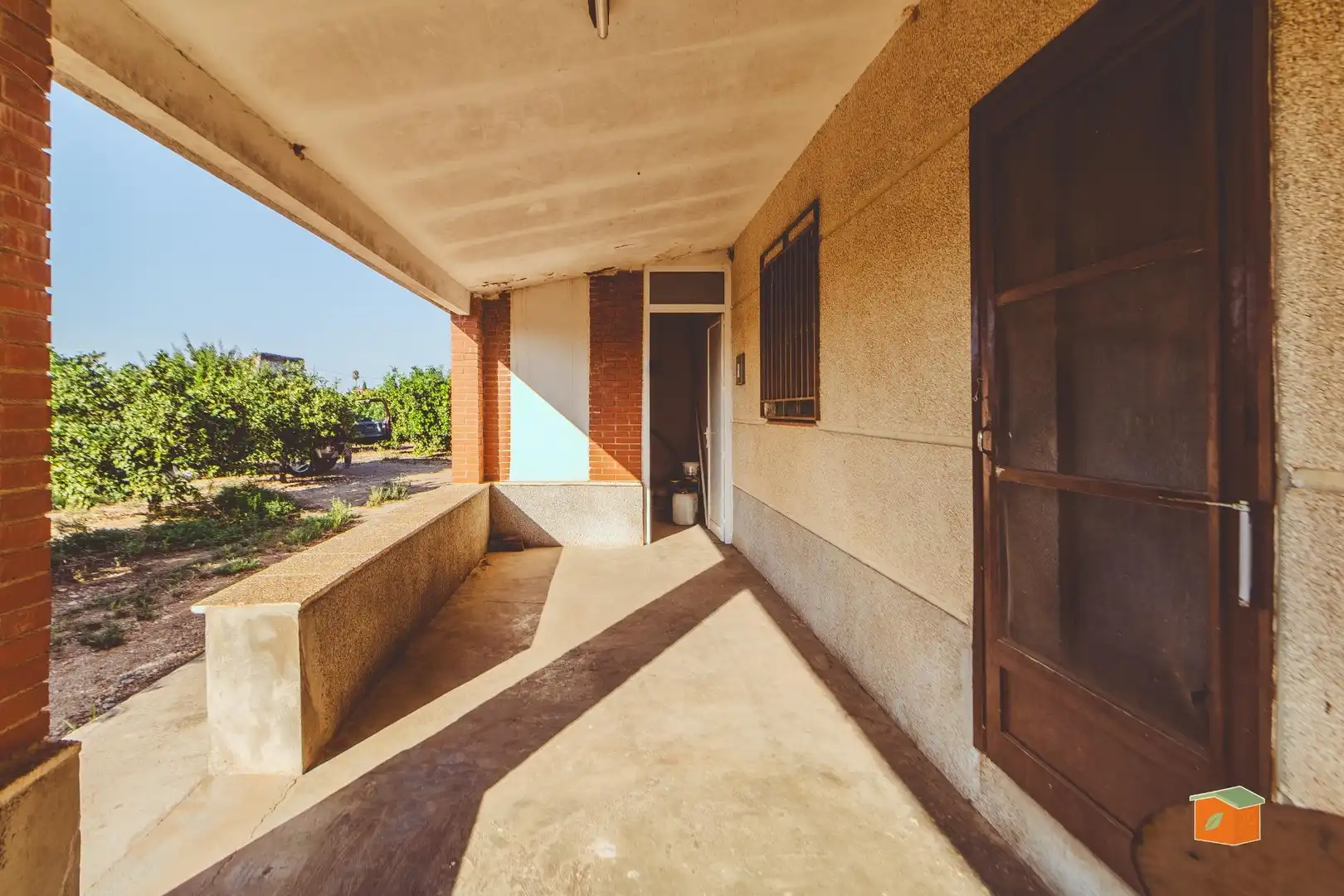 Vista exterior de Finca rústica en venta en Santa Bàrbara con Trastero y Amueblado