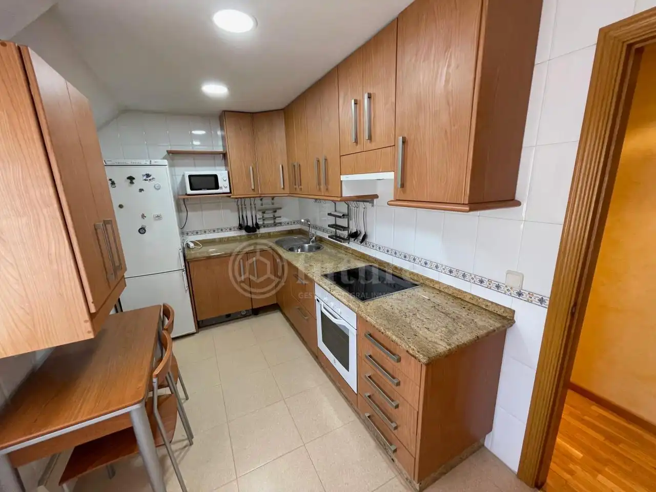 Kitchen of Attic for rent in Salamanca  with Heating, Parquet flooring and Terrace