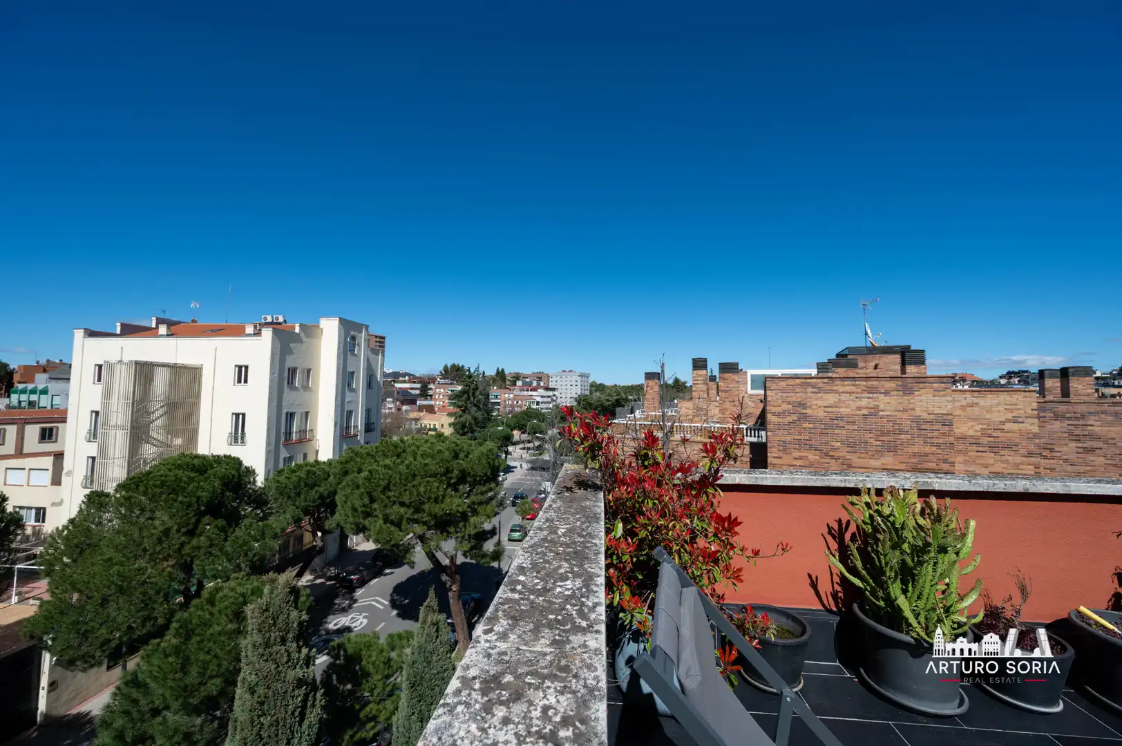 Vista exterior de Ático en venta en Madrid con Aire acondicionado, Terraza y Trastero