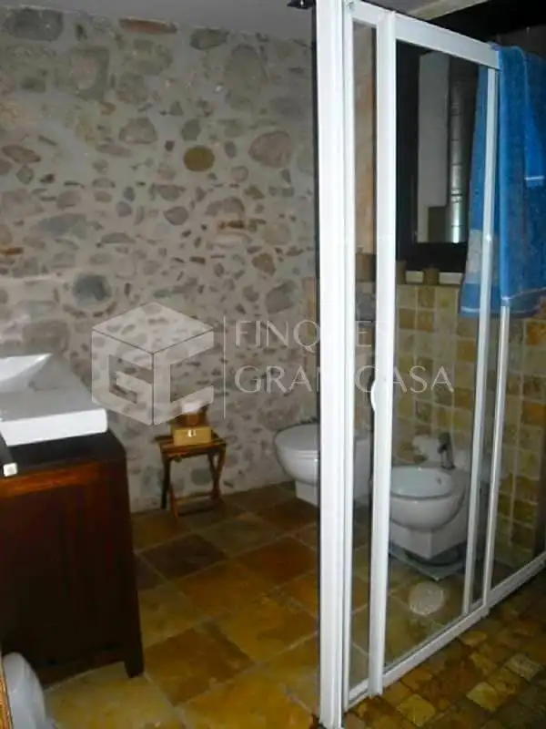 Baño de Casa adosada en venta en Caldes de Montbui con Aire acondicionado, Parquet y Trastero