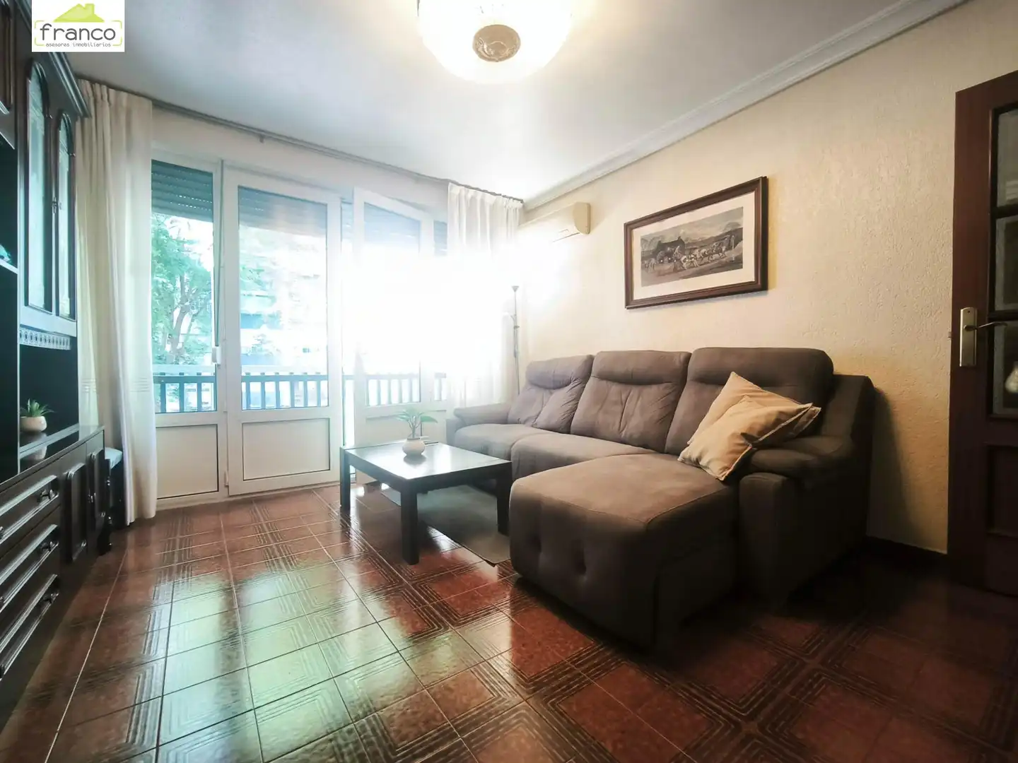 Sala de estar de Piso en venta en Murcia con Calefacción y Amueblado