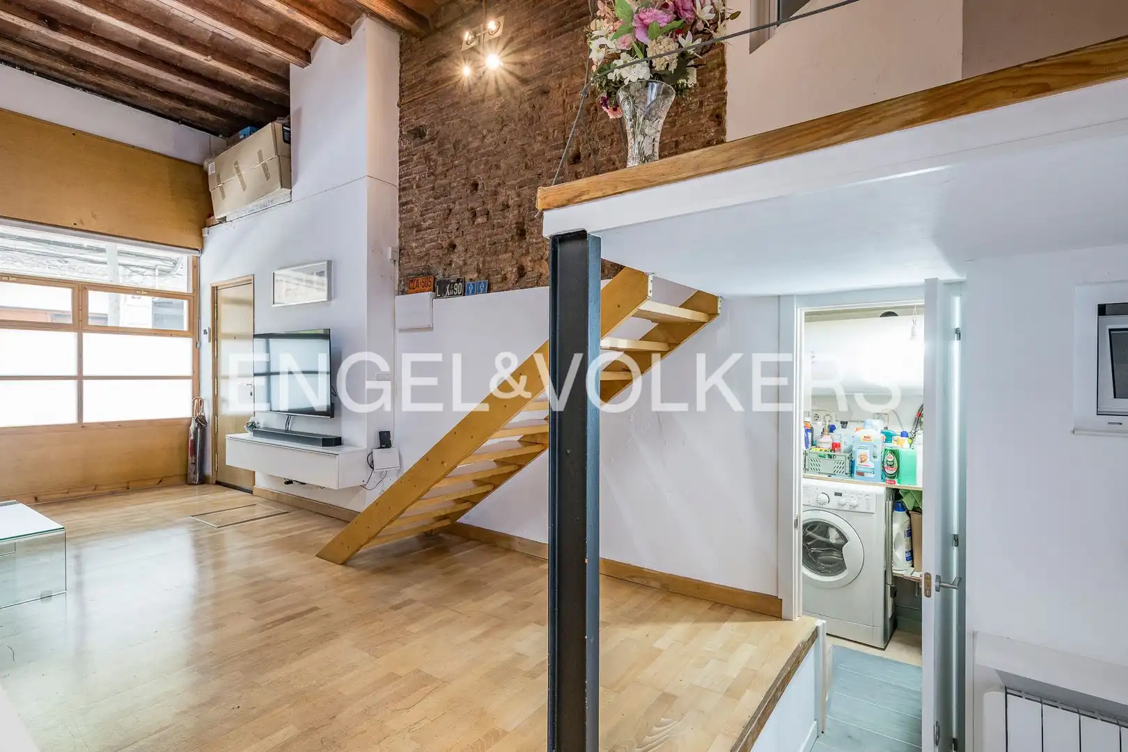 Kitchen of Flat for sale in Barcelona  with Heating and Parquet flooring