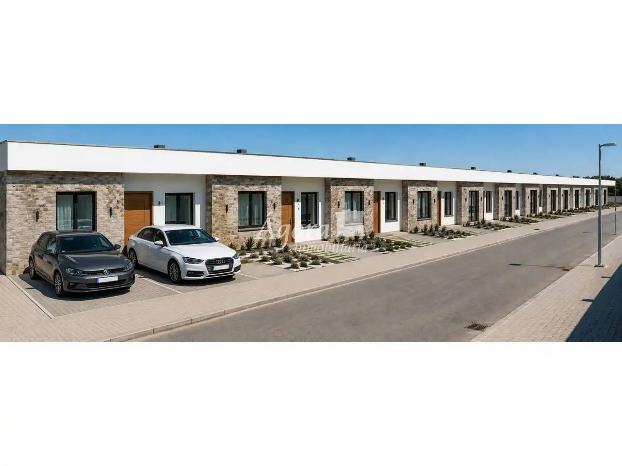 Exterior view of Detached homes for sale in Laguna de Duero  with Air Conditioner, Heating and Private garden