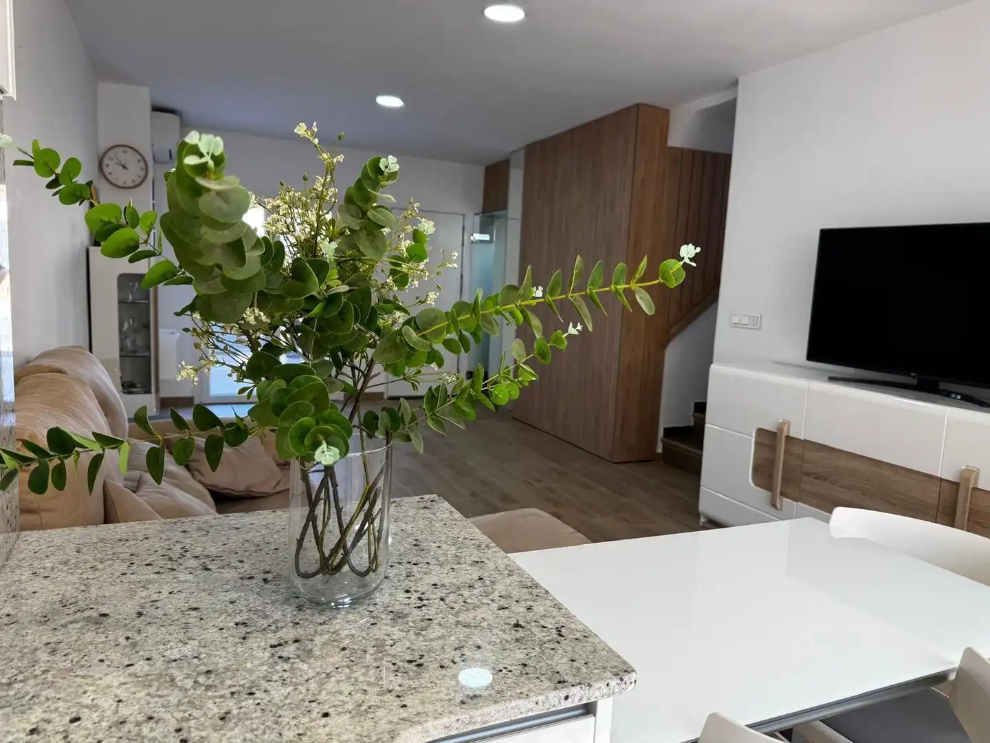 Cocina de Casa adosada en venta en Garrucha con Aire acondicionado, Terraza y Amueblado