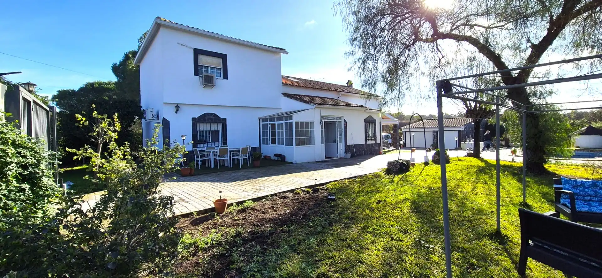 Jardí de Casa o xalet en venda en Badajoz Capital amb Aire condicionat, Calefacció i Jardí privat