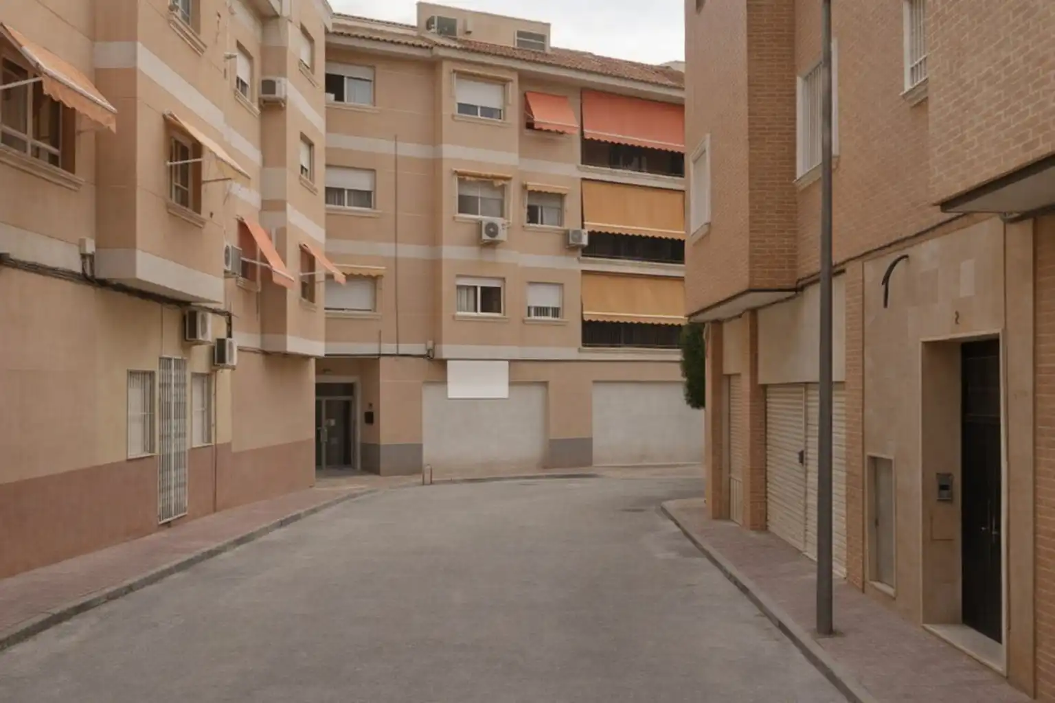 Vista exterior de Piso en venta en Archena