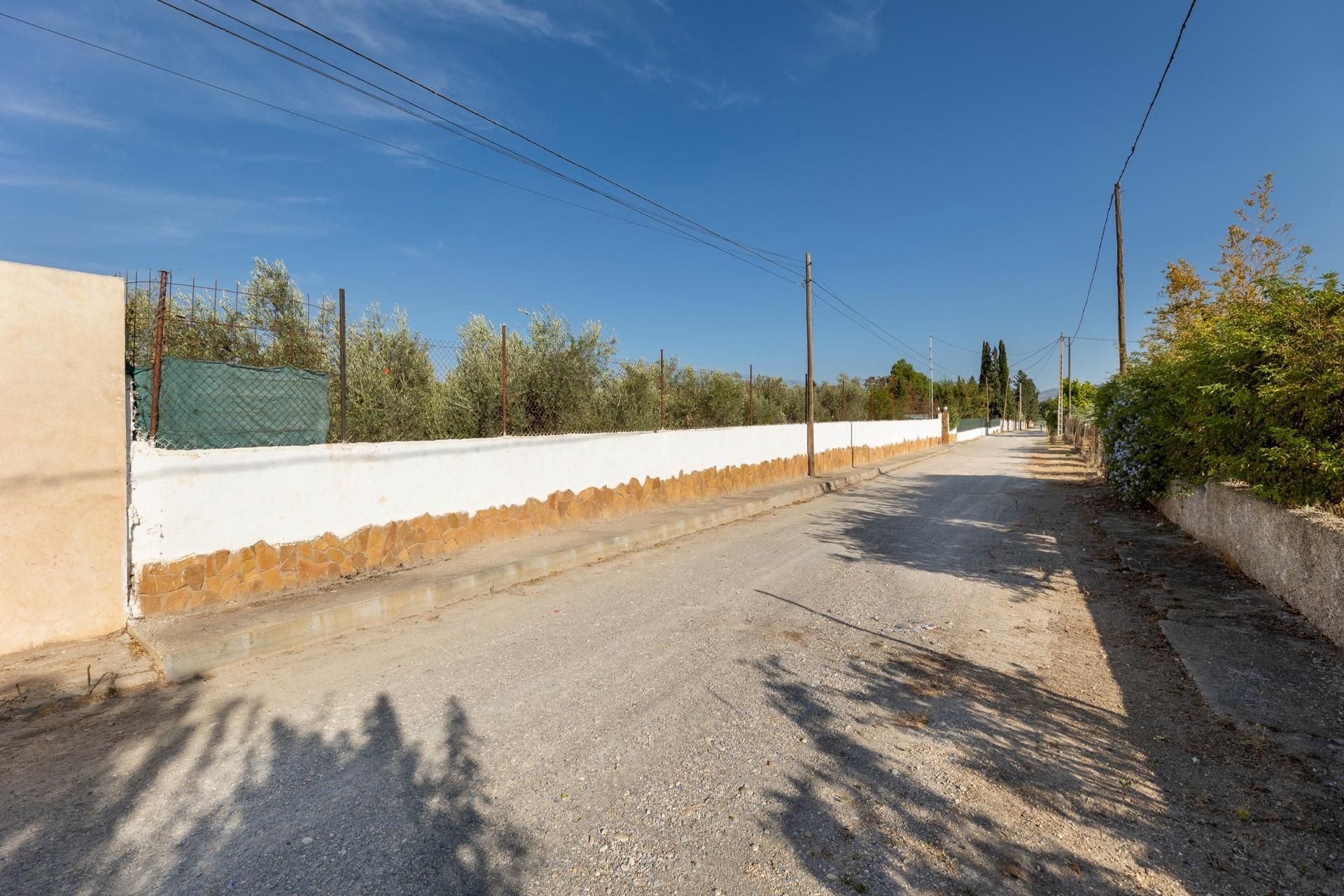 Vista exterior de Finca rústica en venta en Moraleda de Zafayona con Jardín privado, Terraza y Piscina