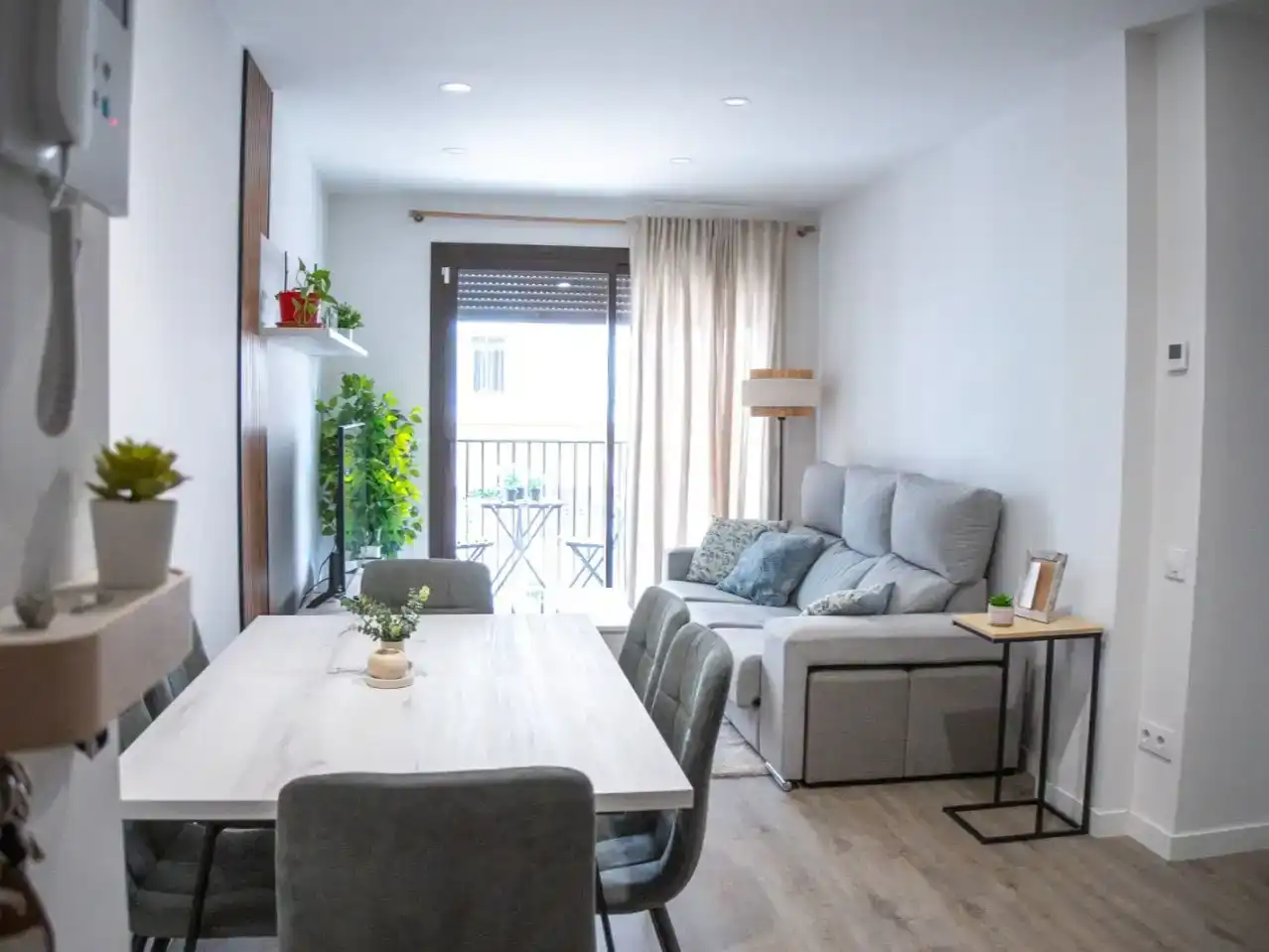 Sala d'estar de Pis en venda en Granollers amb Aire condicionat i Balcó