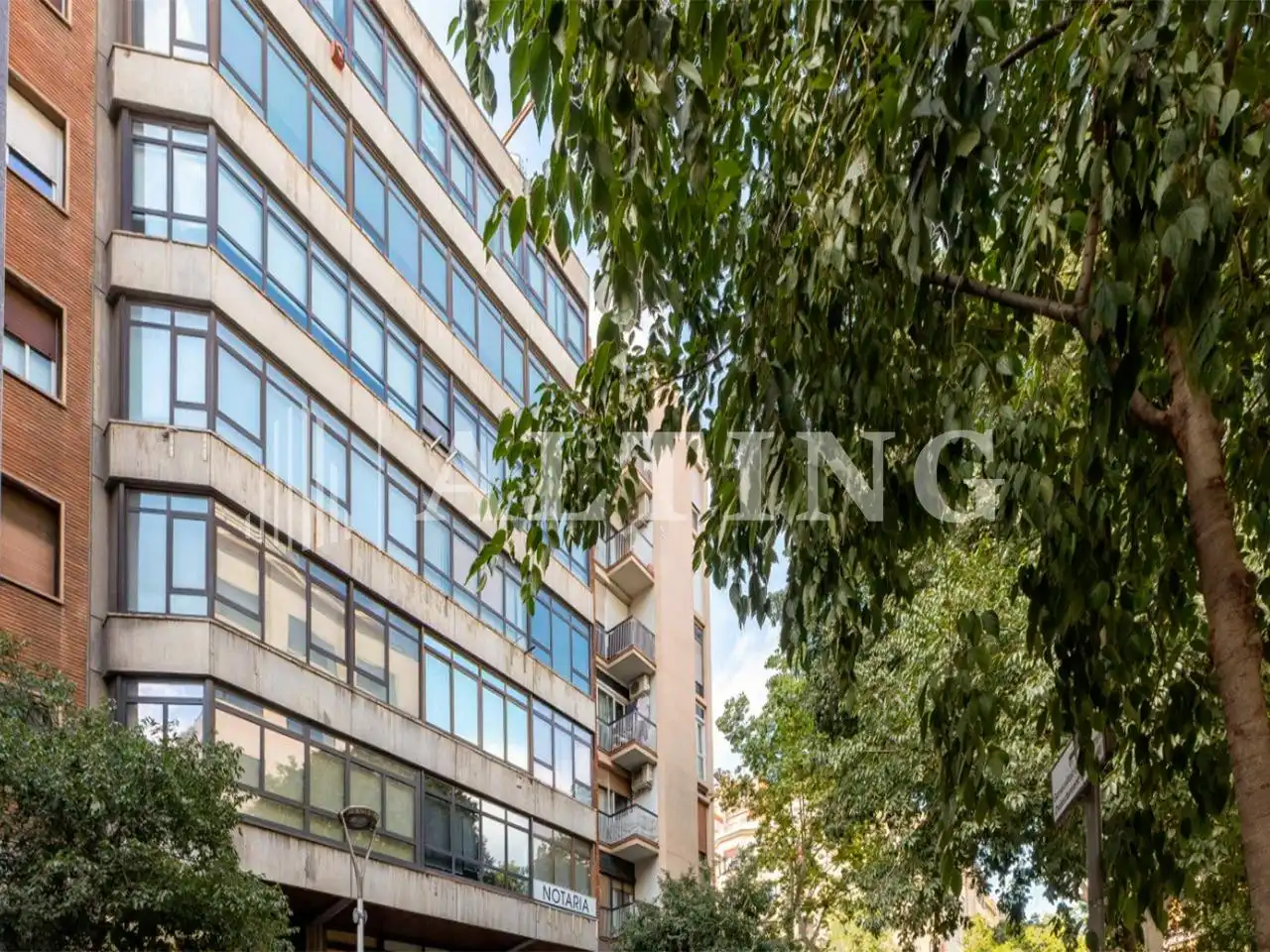 Vista exterior de Oficina de alquiler en Barcelona con Aire acondicionado, Calefacción y Terraza