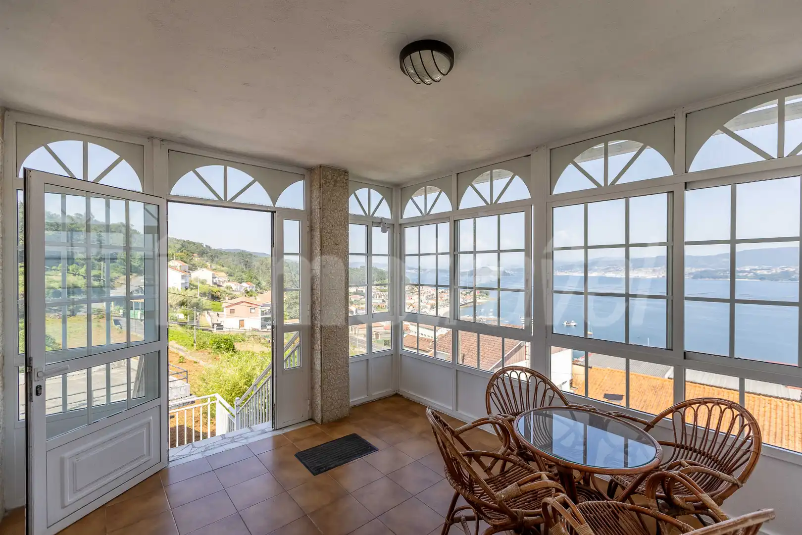 Terraza de Casa o chalet en venta en Sanxenxo con Calefacción, Jardín privado y Terraza