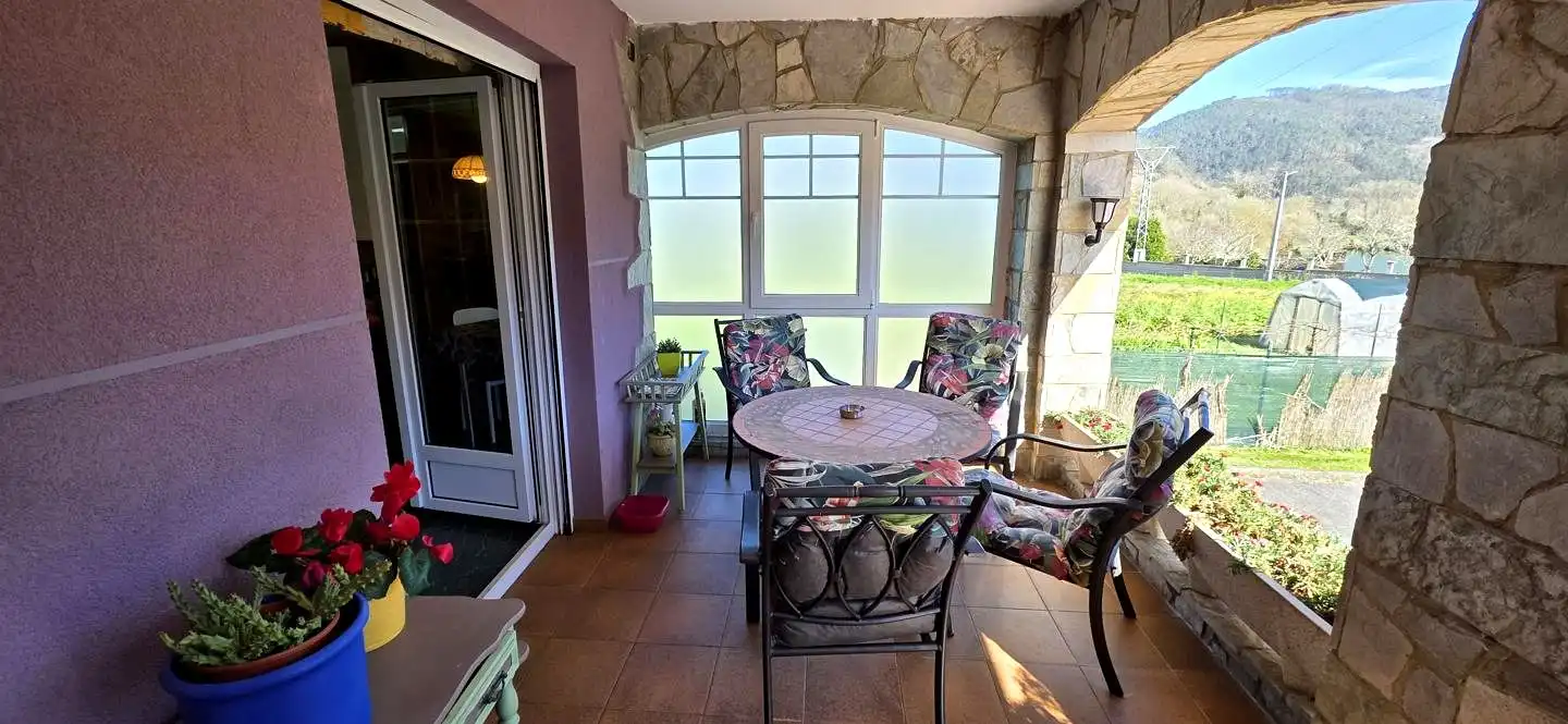 Terrace of Houses for sale in Valdés - Luarca  with Heating, Private garden and Parquet flooring