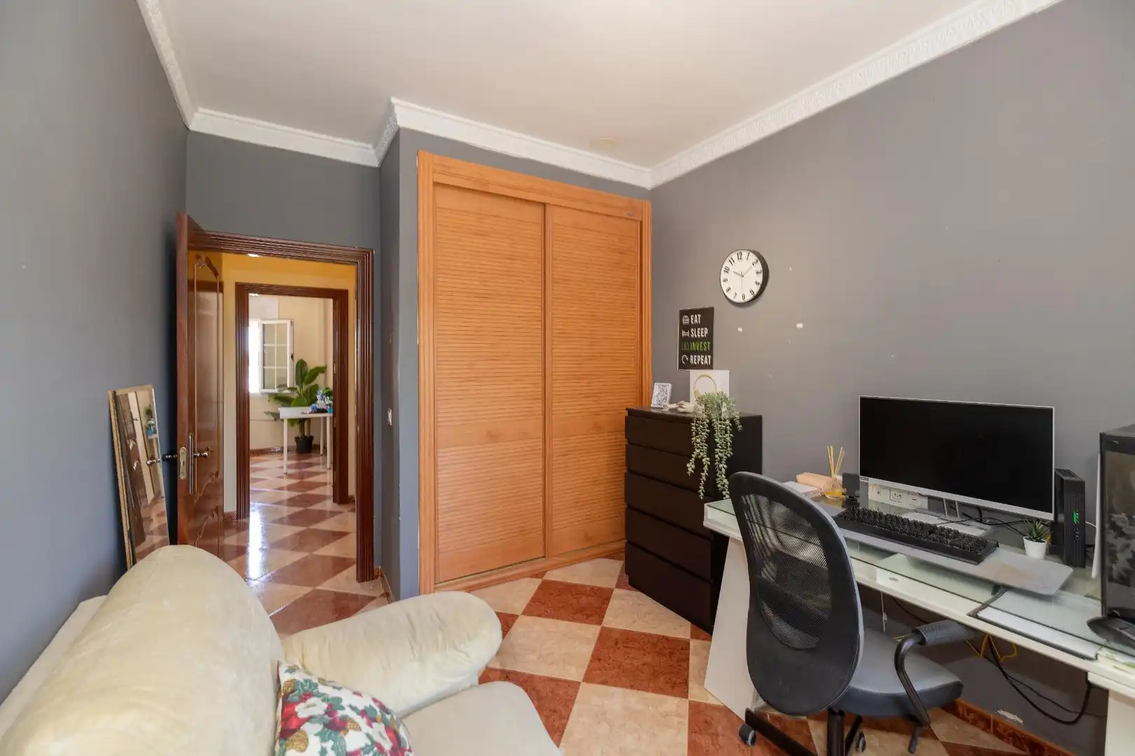 Schlafzimmer von Haus oder Chalet zum Verkauf in Málaga mit Klimaanlage, Terrasse und Abstellraum