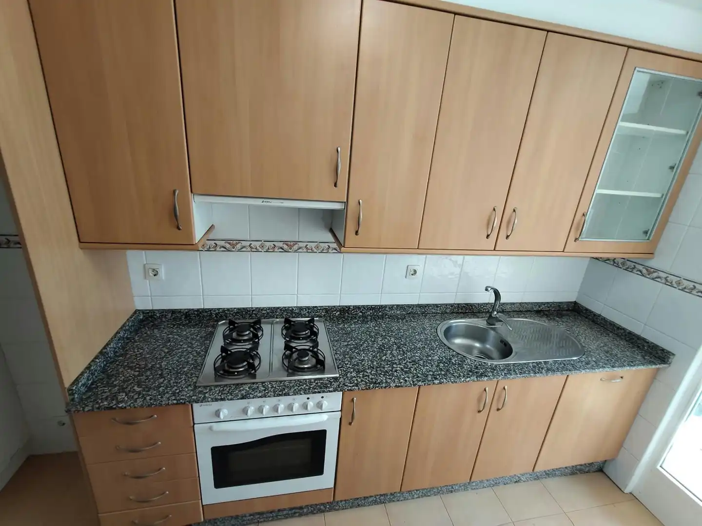 Kitchen of Flat for sale in Cambre   with Heating, Parquet flooring and Storage room
