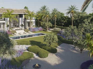 Casa amb piscina en venda a Milla de Oro
