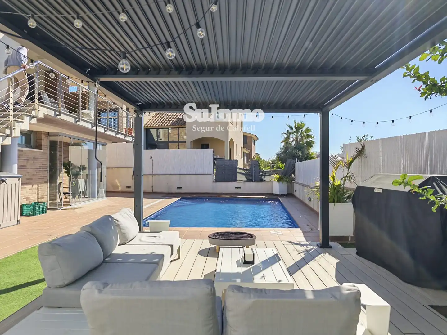 Terraza de Casa o chalet en venta en Calafell con Aire acondicionado, Calefacción y Jardín privado