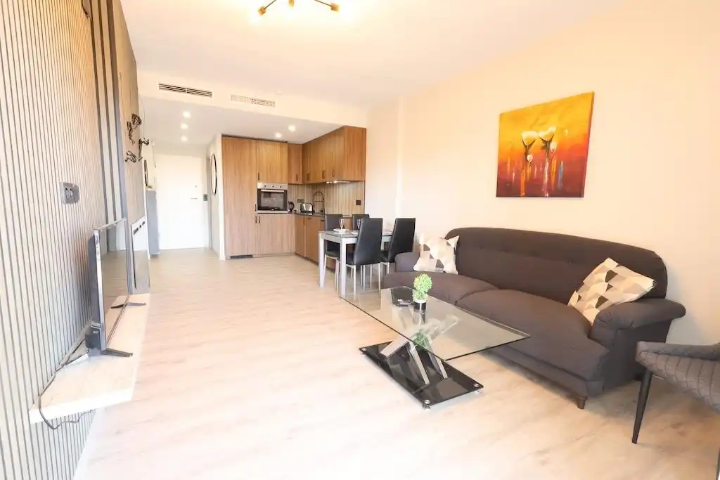 Sala de estar de Apartamento en venta en Orihuela con Aire acondicionado, Jardín privado y Terraza