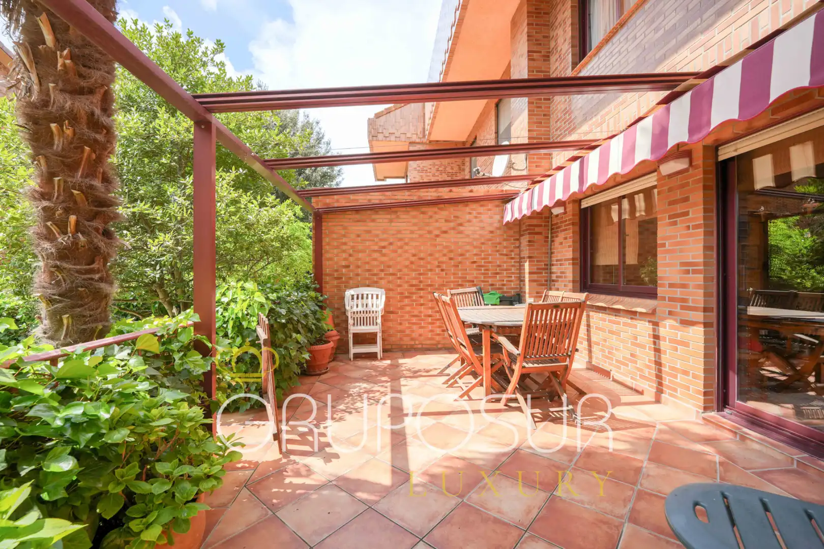 Terrace of Detached homes for sale in Simancas  with Heating, Private garden and Parquet flooring