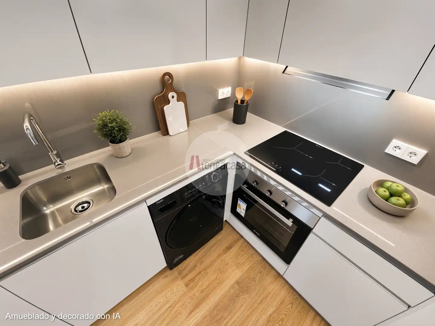 Cuina de Apartament en venda en Madrid amb Aire condicionat, Calefacció i Parquet