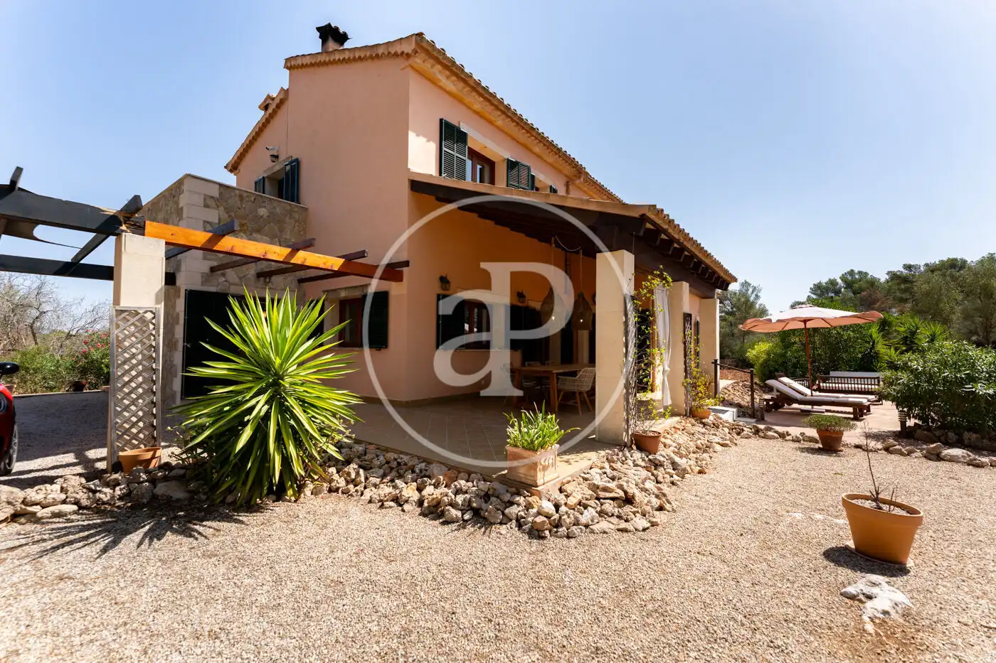 Exterior view of Houses for sale in Algaida  with Air Conditioner, Heating and Private garden