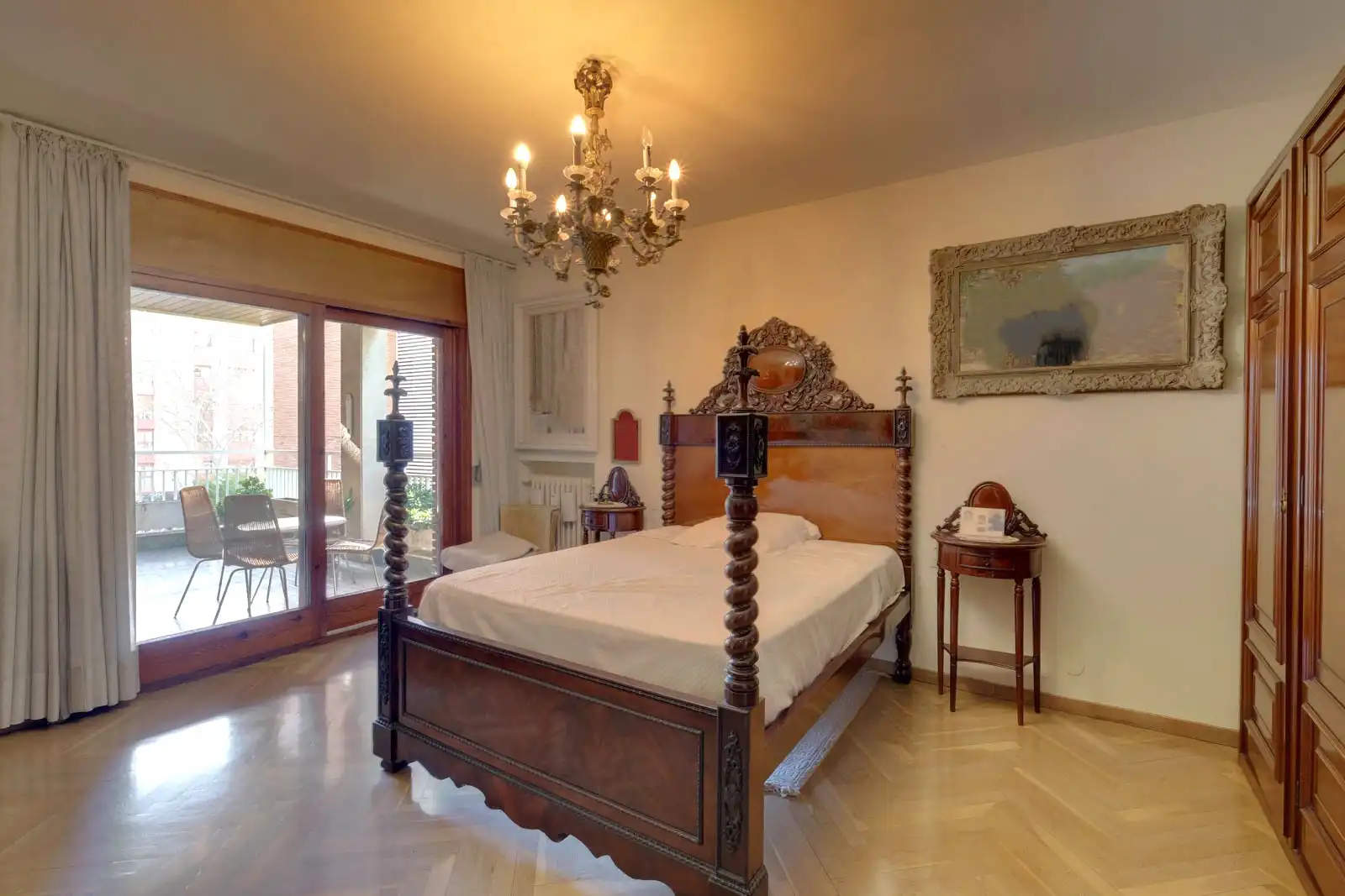 Bedroom of Flat for sale in Barcelona  with Air Conditioner, Heating and Terrace