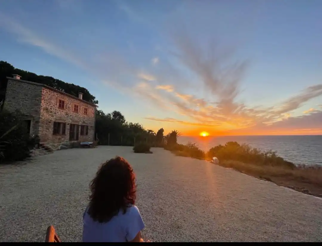 Jardí de Casa o xalet de lloguer en Banyalbufar amb Moblat, Forn i Microones