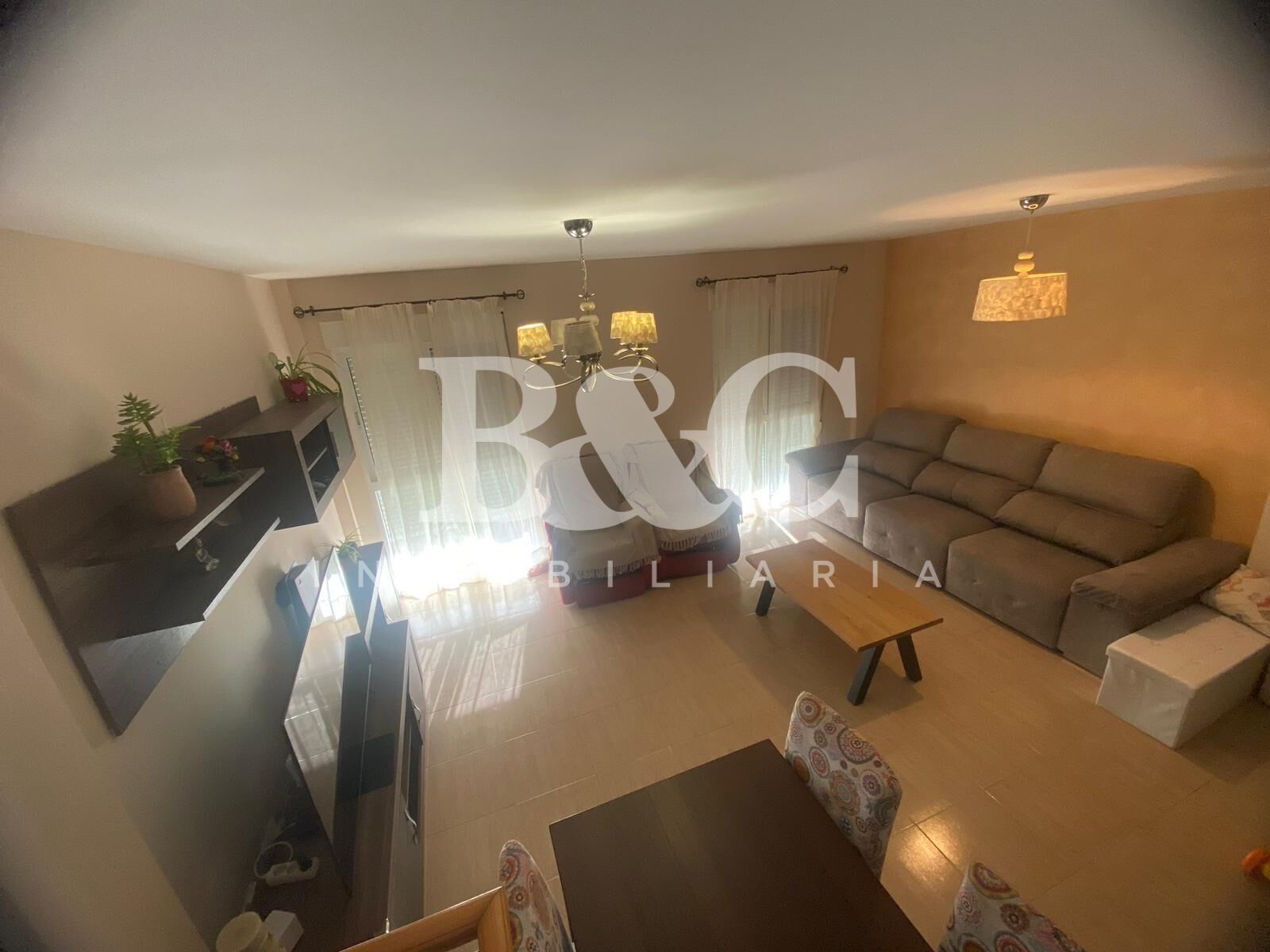 Living room of Single-family semi-detached for sale in Águilas  with Terrace and Balcony