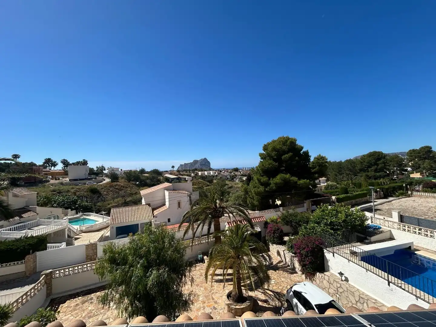 Exterior view of Houses for sale in Calpe / Calp  with Private garden and Swimming Pool