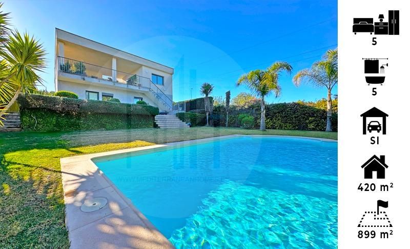 Piscina de Casa o xalet de lloguer en Puçol amb Aire condicionat, Calefacció i Jardí privat