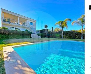 Swimming pool of House or chalet to rent in Puçol  with Air Conditioner, Heating and Private garden