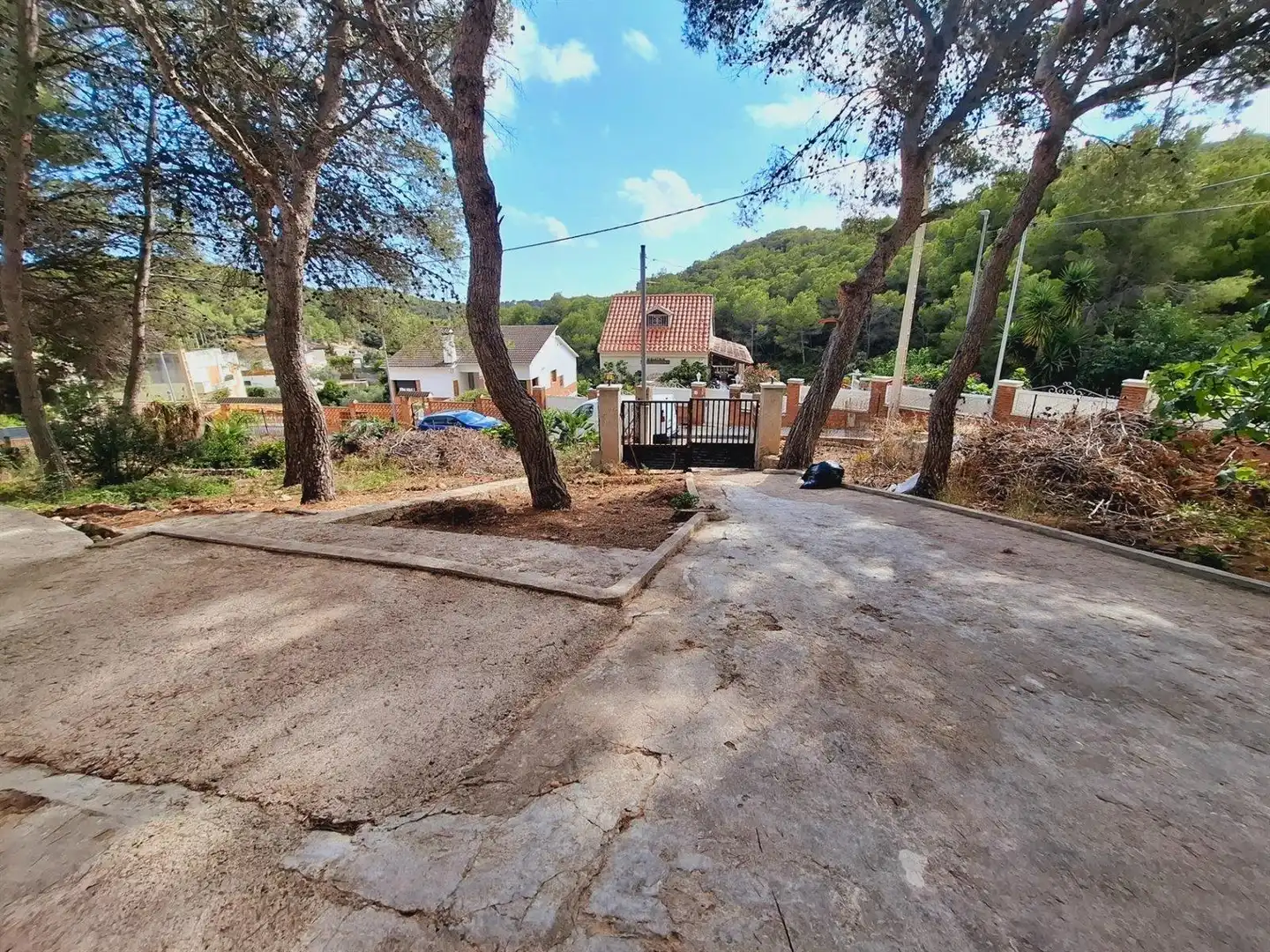 Vista exterior de Casa o xalet en venda en Calafell amb Jardí privat, Terrassa i Traster