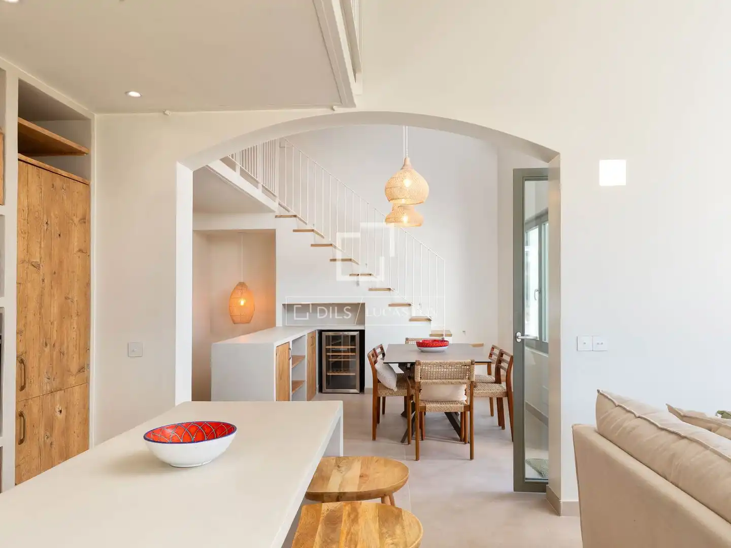Dining room of Houses for sale in Begur  with Air Conditioner and Heating