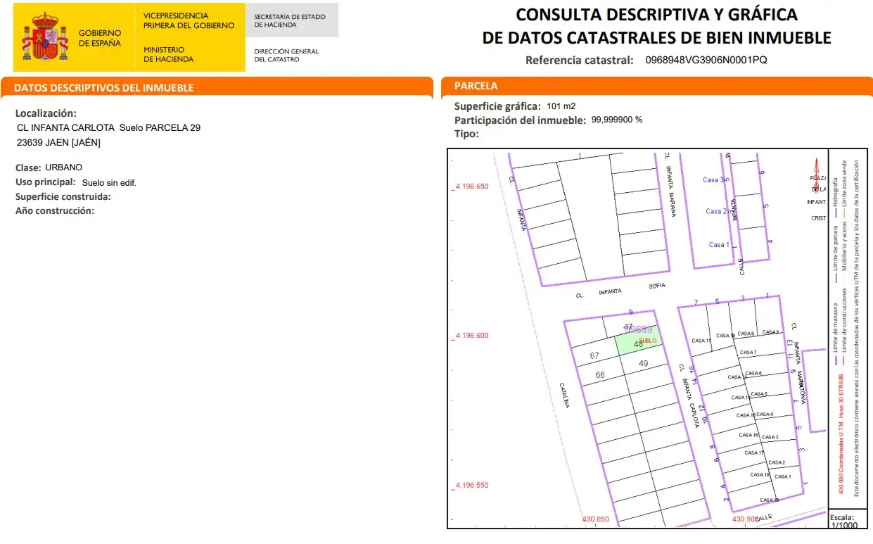 Terreni e lotti in vendita a Infanta Carlota, imagen 4