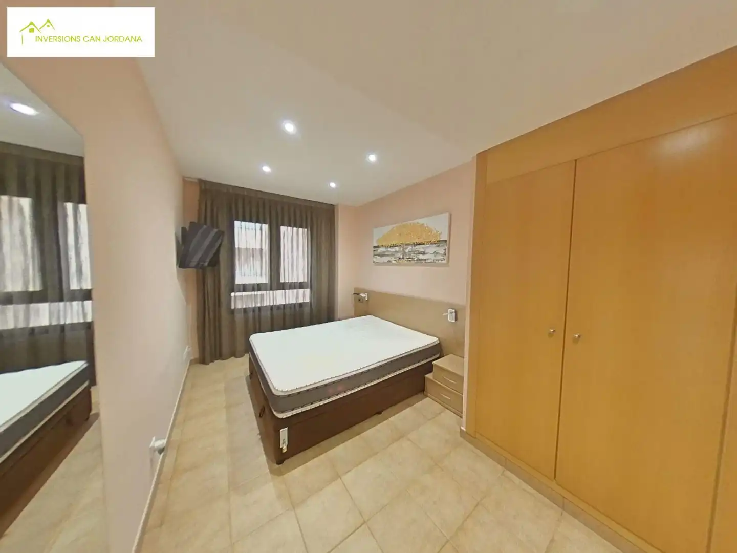 Schlafzimmer von Wohnungen zum Verkauf in Lloret de Mar mit Klimaanlage, Heizung und Abstellraum