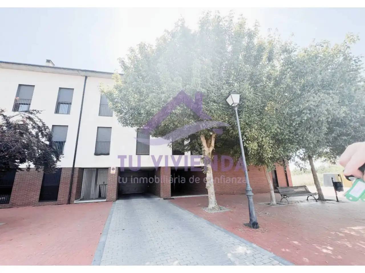 Vista exterior de Piso en venta en Olmedo con Calefacción, Parquet y Terraza