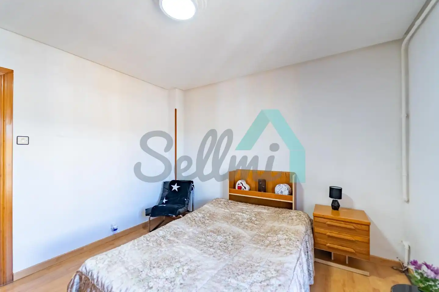 Schlafzimmer von Wohnung zum Verkauf in Oviedo  mit Heizung, Parkett und Terrasse