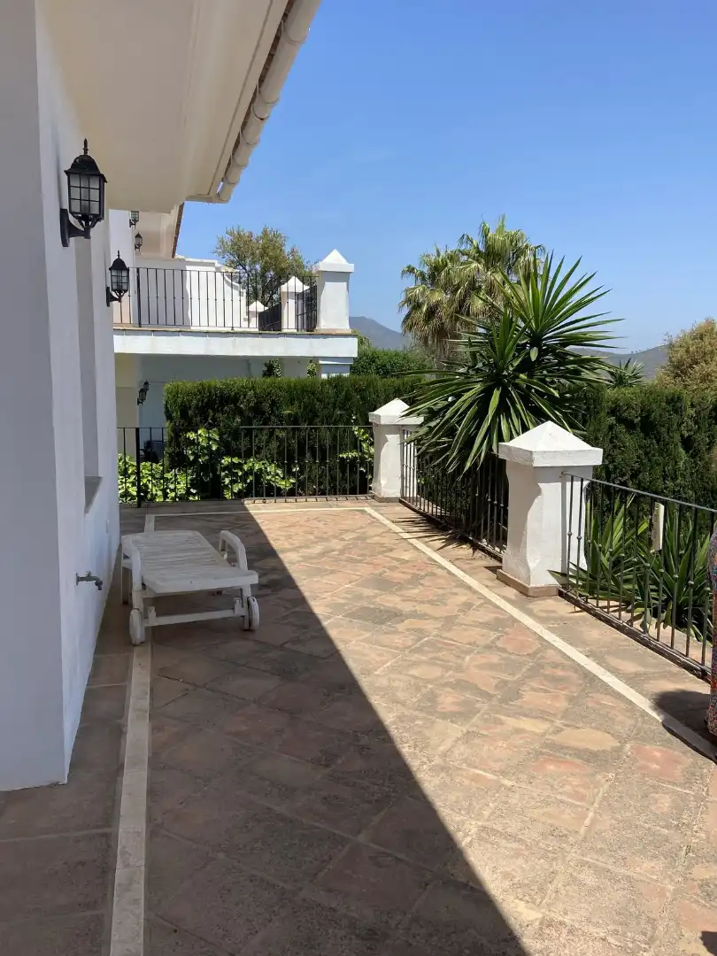 Jardín de Casa adosada en venta en Ojén con Aire acondicionado, Amueblado y TV