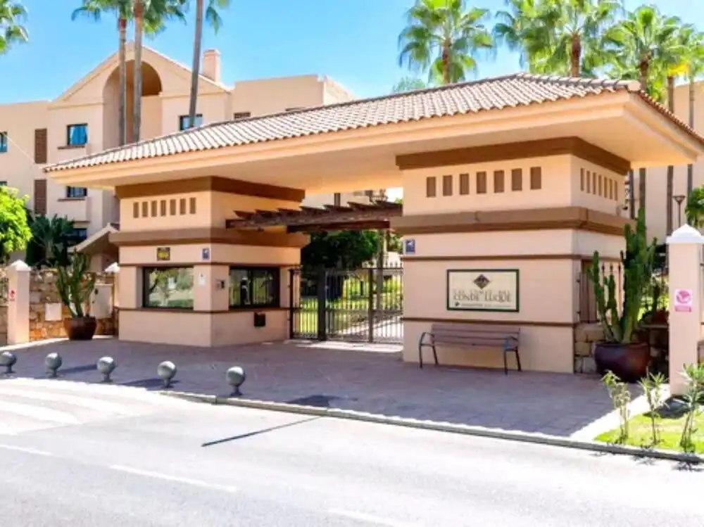 Exterior view of Apartments for rent in Benahavís  with Air Conditioner, Terrace and Swimming Pool