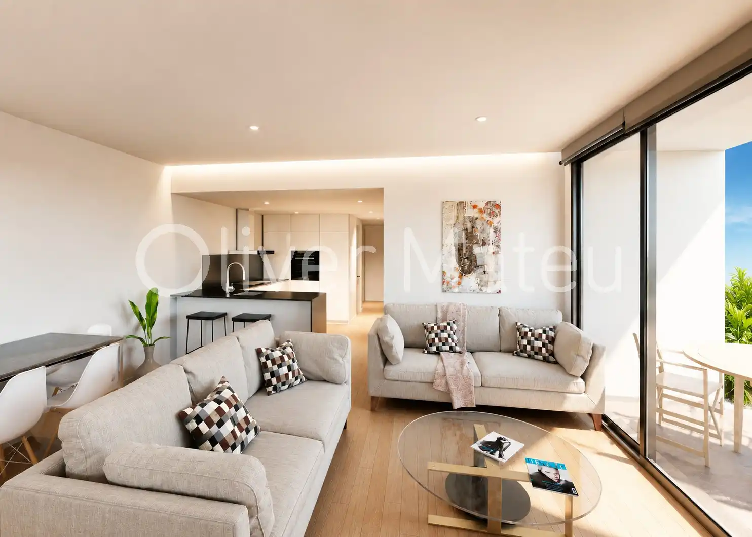 Sala d'estar de Planta baixa en venda en  Palma de Mallorca amb Aire condicionat, Terrassa i Forn
