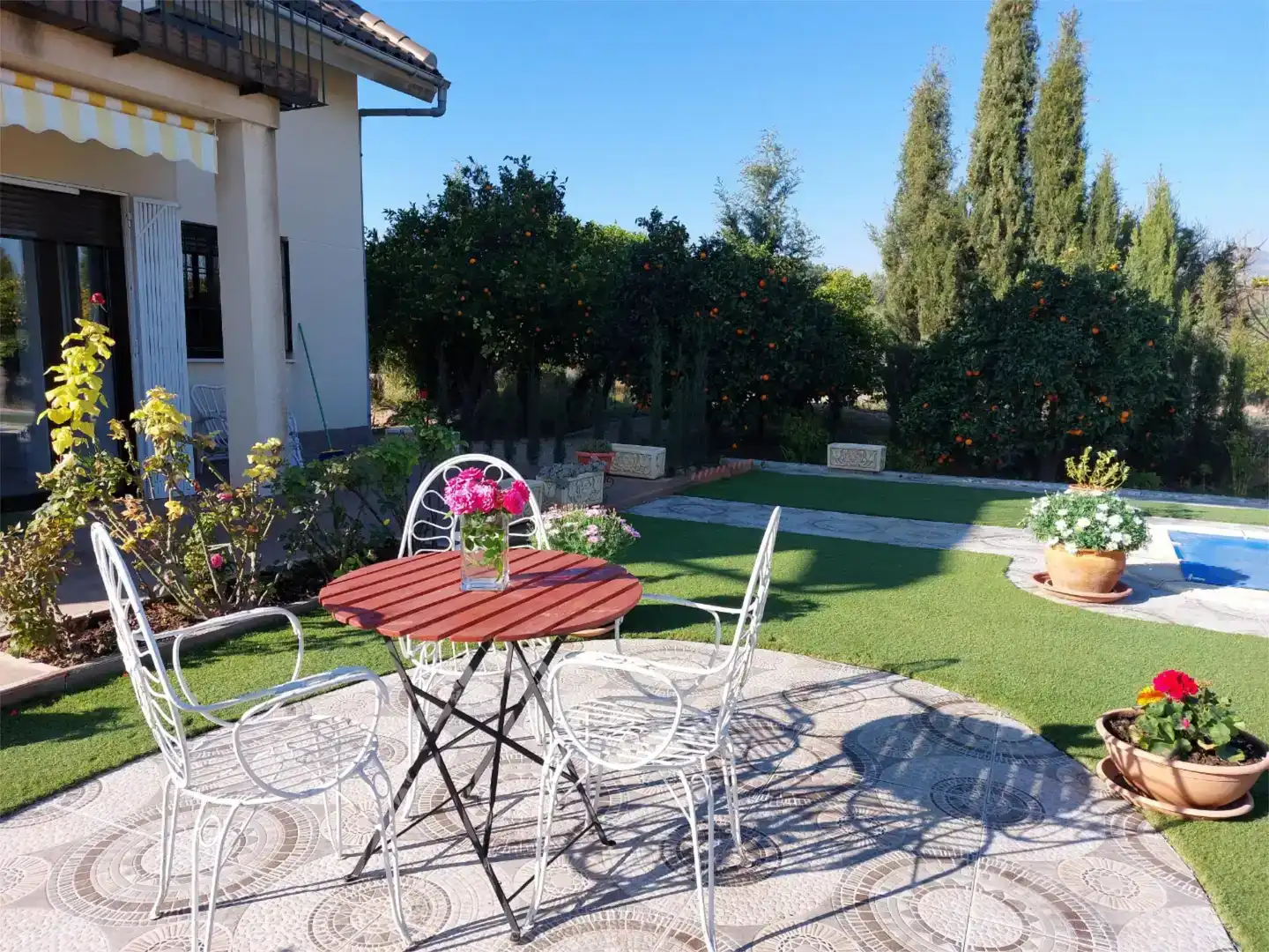 Terrassa de Casa o xalet en venda en Totana amb Aire condicionat, Piscina i Balcó