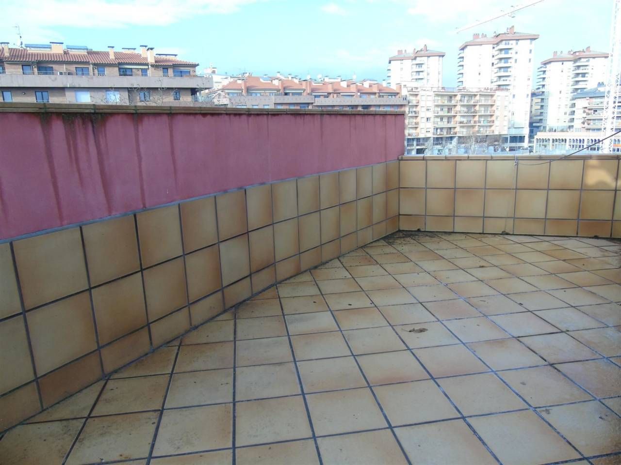 Terrace of Flat for sale in Vic  with Heating, Parquet flooring and Balcony