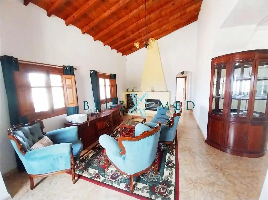 Sala de estar de Casa o chalet en venta en Alhama de Murcia con Aire acondicionado, Calefacción y Jardín privado