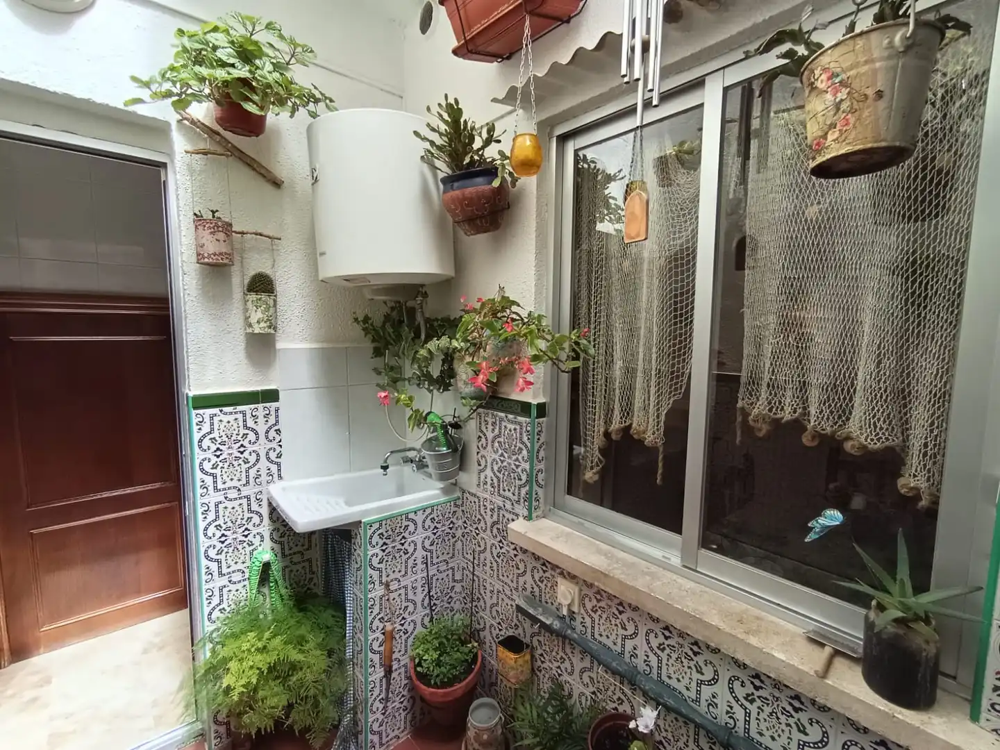 Balcony of Detached homes for sale in Jaén  with Air Conditioner, Terrace and Furnished