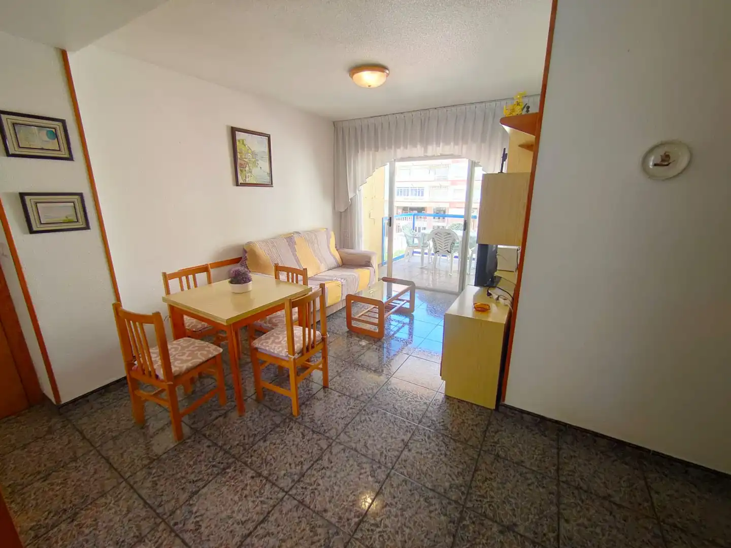 Bedroom of Flat for rent in Santa Pola  with Air Conditioner, Heating and Terrace