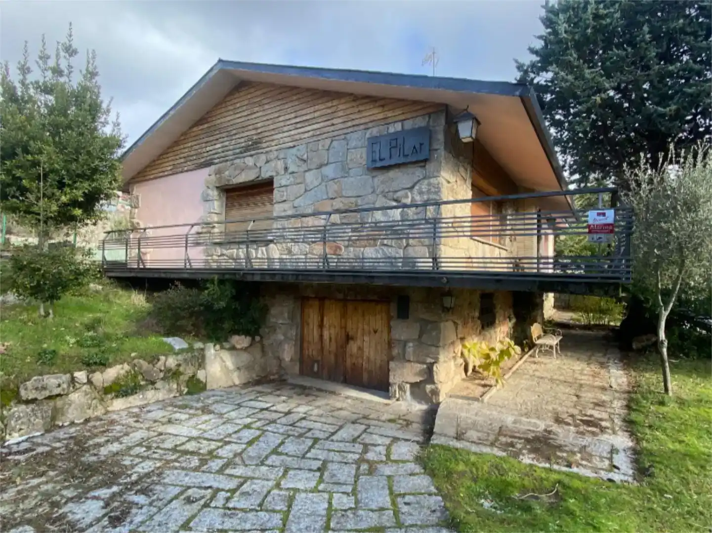 Vista exterior de Casa o chalet en venta en Navacerrada con Jardín privado, Trastero y Piscina