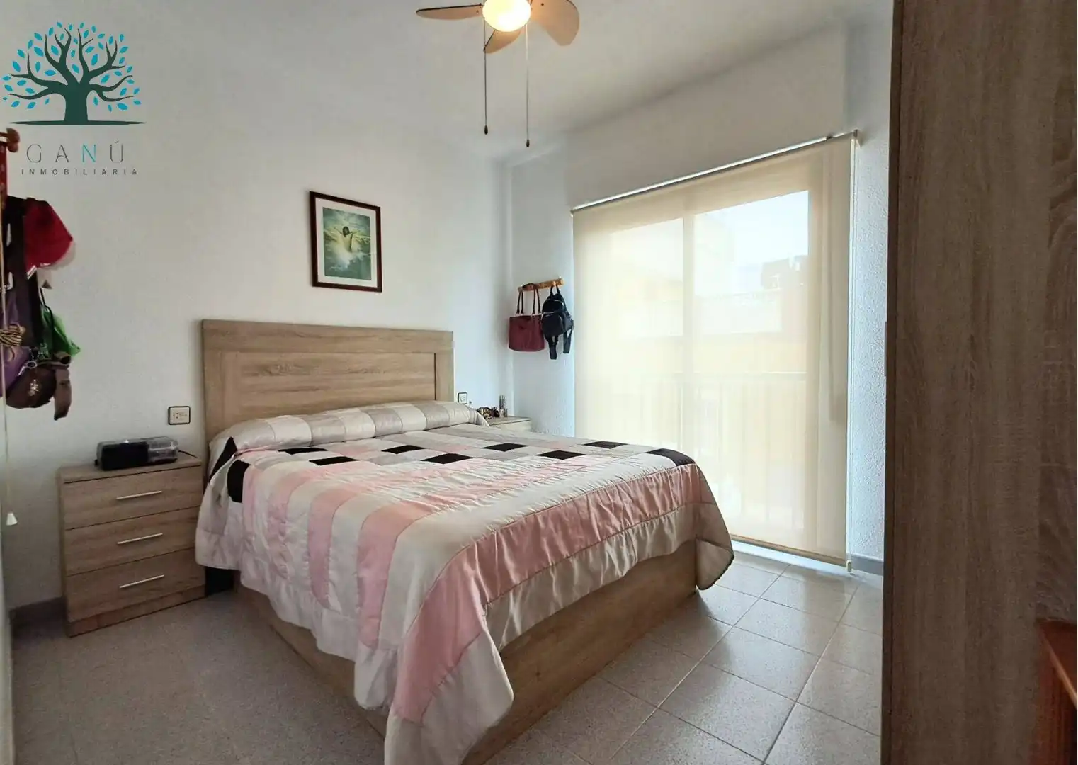 Dormitori de Apartament en venda en Mazarrón amb Aire condicionat i Moblat