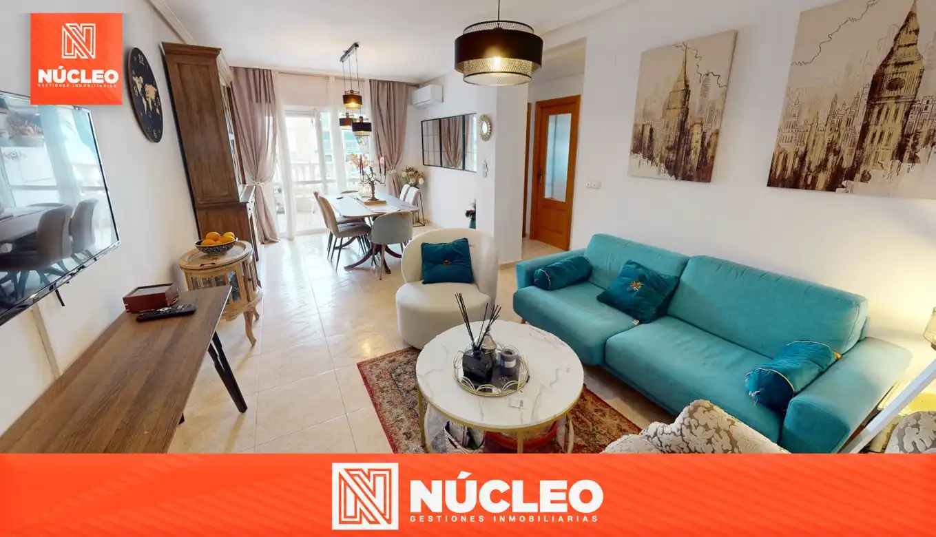 Living room of Flat for sale in El Campello  with Air Conditioner, Heating and Terrace
