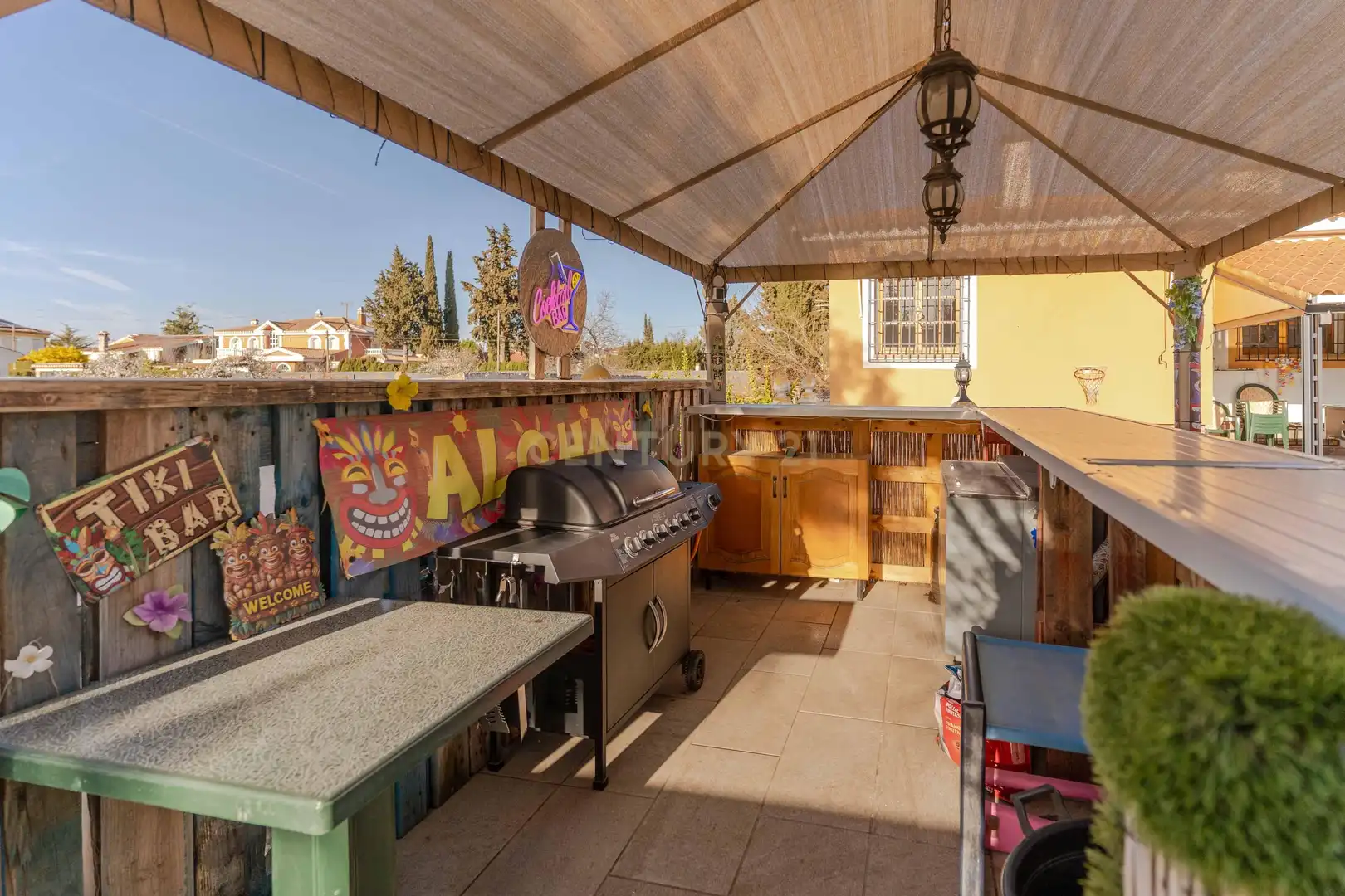 Terraza de Casa o chalet en venta en Villa de Otura con Aire acondicionado, Jardín privado y Piscina